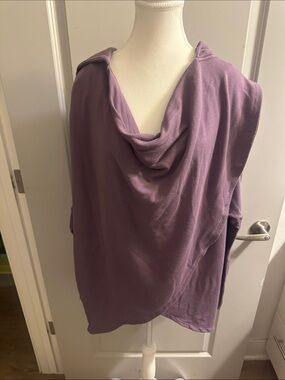 Athleta Purple Cowl Neck Women's Sweater
